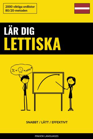 Lär dig Lettiska - Snabbt / Lätt / Effektivt