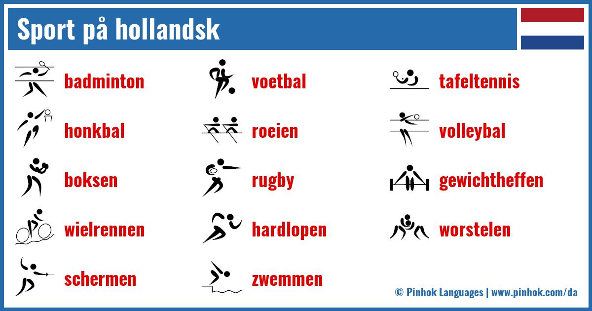 Sport på hollandsk