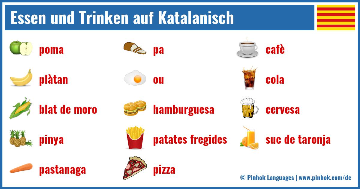 Essen und Trinken auf Katalanisch