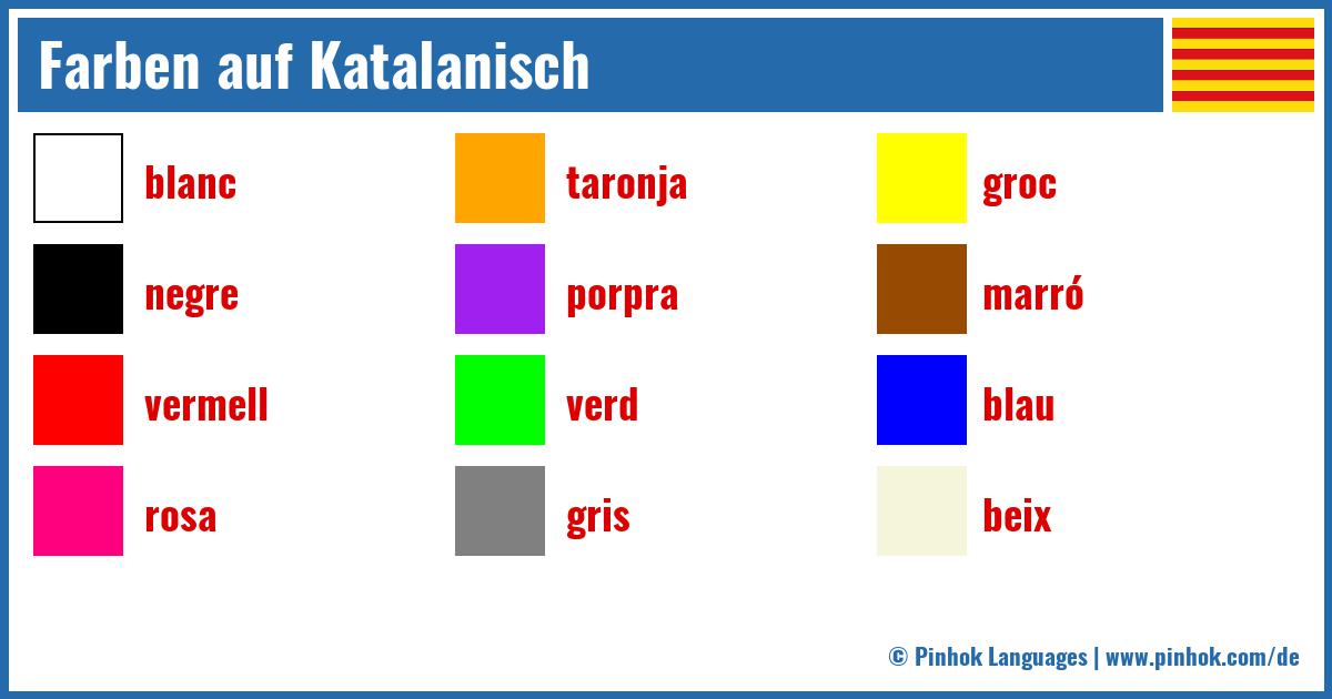 Farben auf Katalanisch