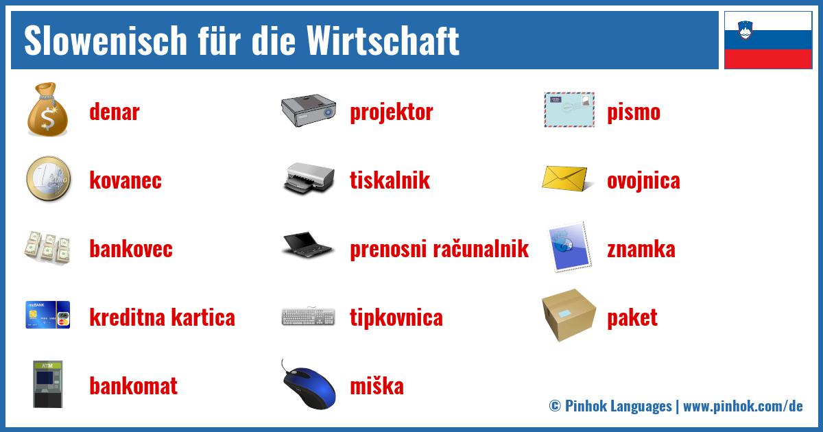 Slowenisch für die Wirtschaft