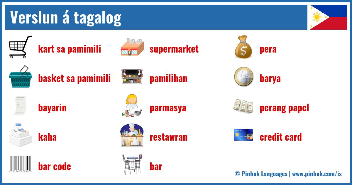 Verslun á tagalog