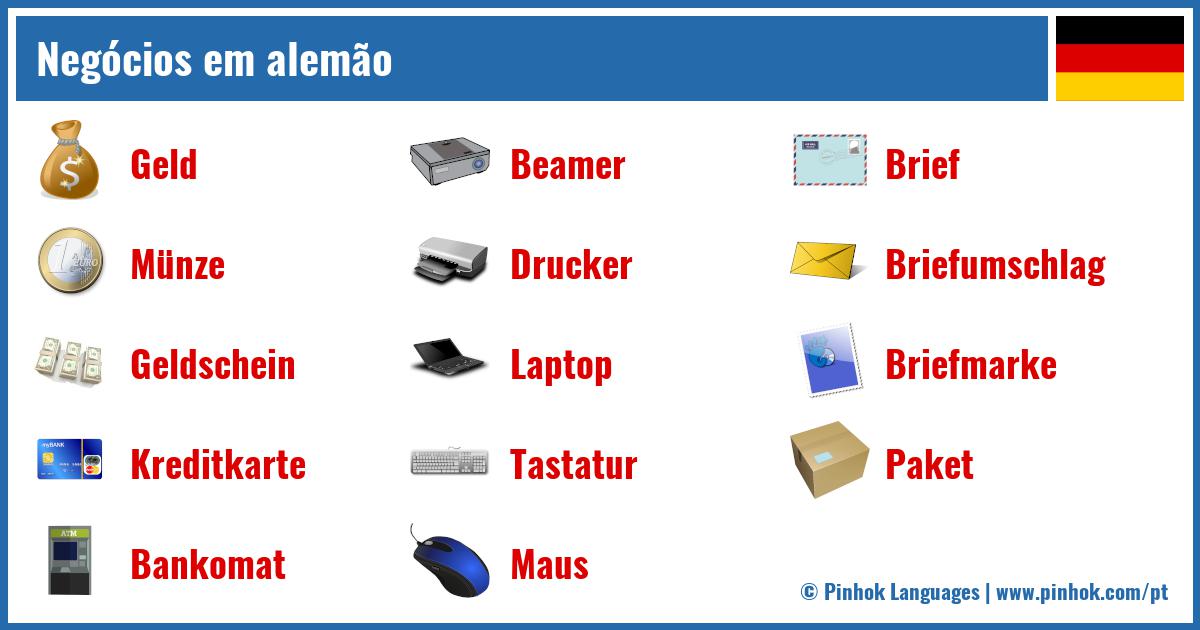 Negócios em alemão