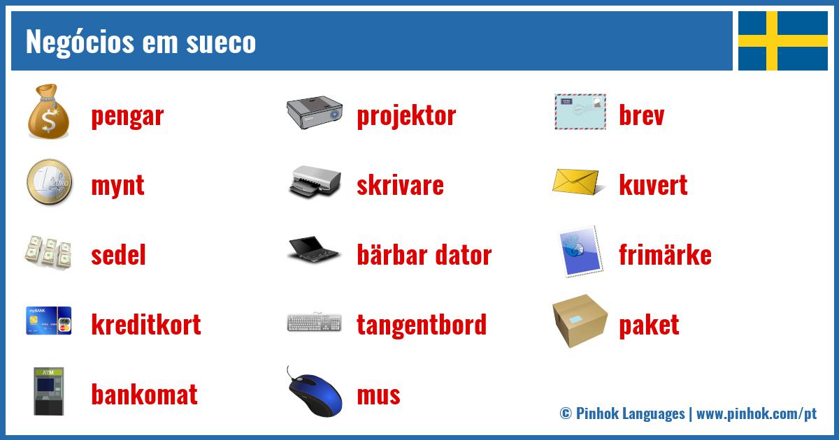 Negócios em sueco