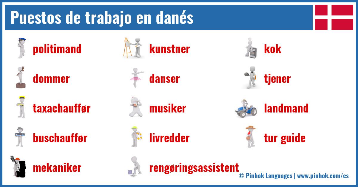 Puestos de trabajo en danés