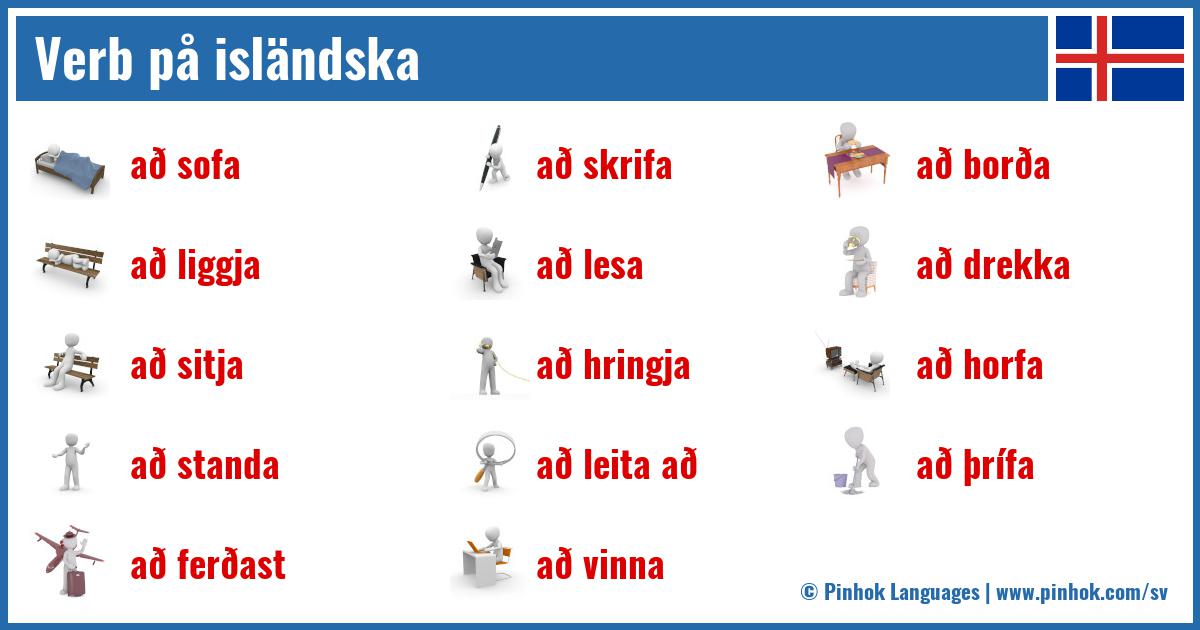 Verb på isländska